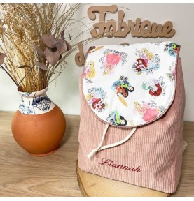 Sac a dos maternelle personnalisable