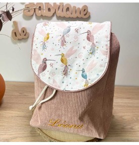Sac a dos maternelle personnalisable